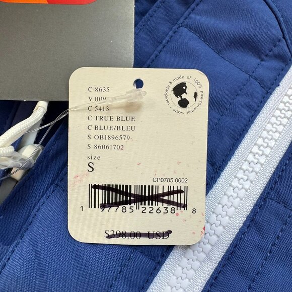 NWT Free People All Prepped Ski Jacket FP Movement Puffer Coat True Blue Small - Picture 4 of 13